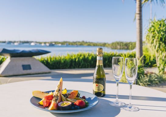 Food and drink available from Sails Port Macquarie, Port Macquarie