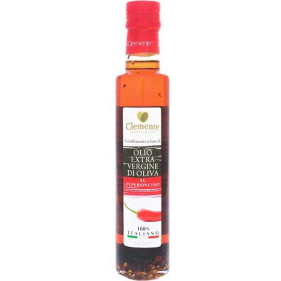 Clemente Olio Extra Vergine D'Oliva Aromatizzato Peperoncino Cl.25