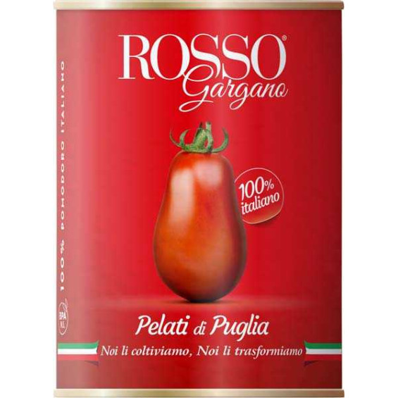 Rosso Gargano Pomodori Pelati Gr.800