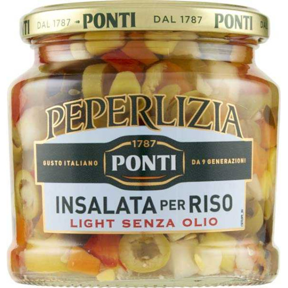 Ponti Peperlizia Insalata per Riso Light Senza Olio Gr.350