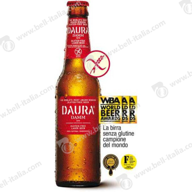 Estrella Damm Daura Birra senza Glutine Cl.33 Vol.5.4°