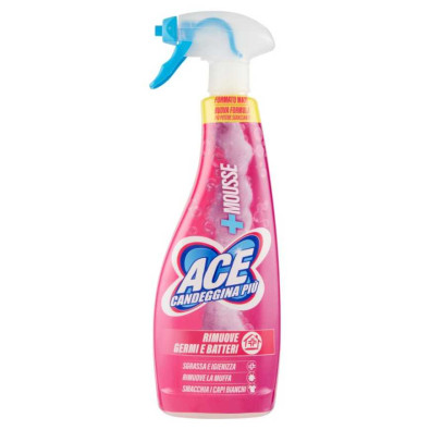 Ace Candeggina Più +Mousse Spray Ml.800