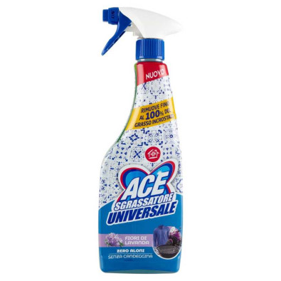 Ace Sgrassatore Universale Spray Fiori di Lavanda senza Candeggina Ml.600