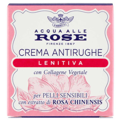 Acqua alle Rose Crema Antirughe Lenitiva Ml.50