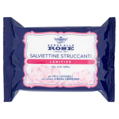 Acqua alle Rose Salviettine Struccanti Lenitive Pz.20