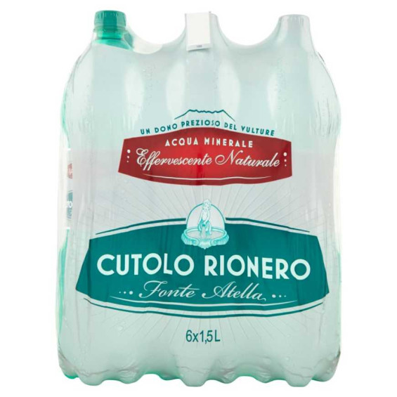 Acqua Cutolo Effervescente Naturale 1,5