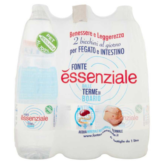 Acqua Fonte Essenziale Pet Lt.1