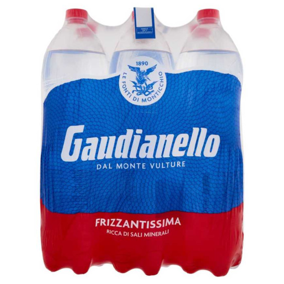 Acqua Gaudianello Gassata Festosa Lt.1,5