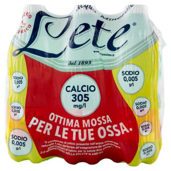 Acqua Lete Effervescente Naturale Cl.50