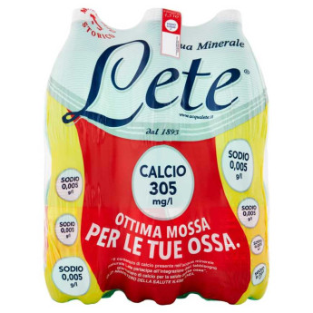 Acqua Lete Effervescente Naturale Lt.1,5