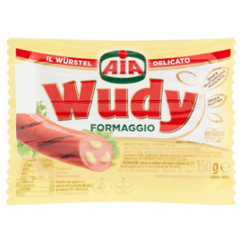 Aia Wurstel Wudy con Formaggio Gr.150