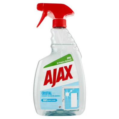 Ajax Detersivo Spray Cristal Vetri 100% Anti Alone Ml.750