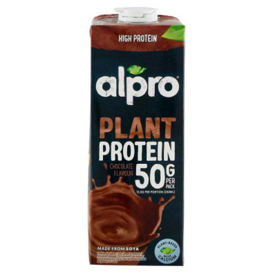 Alpro Bevanda Vegetale Proteica alla Soia Gusto Cioccolato Lt.1