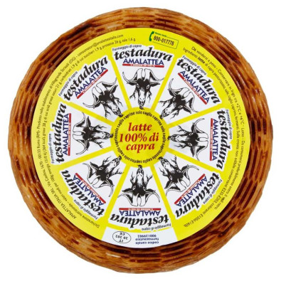 Amalattea Formaggio di Capra Testadura Kg.1,9 Pz.2