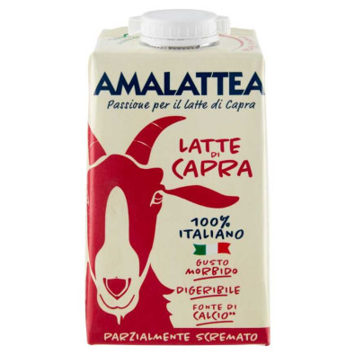 Amalattea Latte Capra Parzialmente Scremato Uht Ml.500