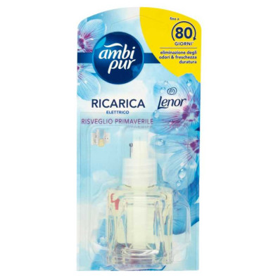 Ambi Pur Elettrico Ricarica Lenor Risveglio Primaverile Ml.20