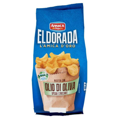 Amica Chips Eldorada Patatine con Olio di Oliva Gr.130