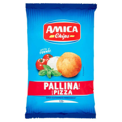 Amica Chips Pallina di Mais al Gusto Pizza Gr.125