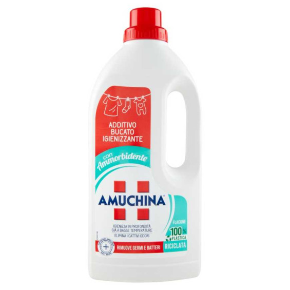 Amuchina Additivo Bucato Igienizzante con Ammorbidente Lt.1