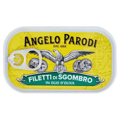 Angelo Parodi Filetti di Sgombro in Olio di Oliva Gr.90