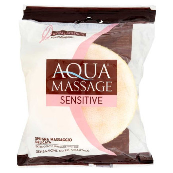 Aqua Massage Sensitive Spugna Massaggio Delicata