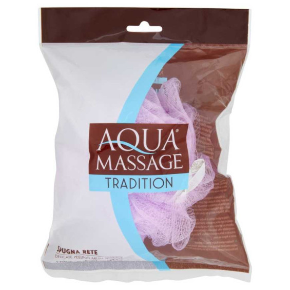 Aqua Massage Spugna Tradition Peeling Trama A Rete