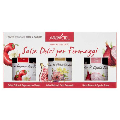 Arc En Ciel Salse Dolci per Formaggi Gr.40 Pz.3