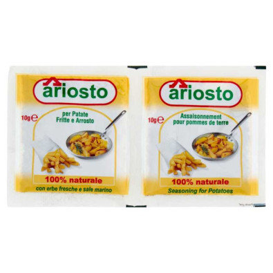 Ariosto Insaporitore per Patate Fritte e Arrosto Gr.10 X Pz,2