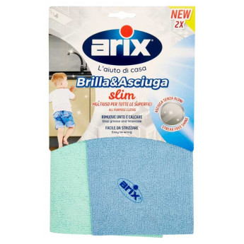 Arix Panno Brilla&Asciuga Slim Pz.2