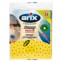 Arix Panno Multiuso Microfibra Giallo Sunny Pz.3