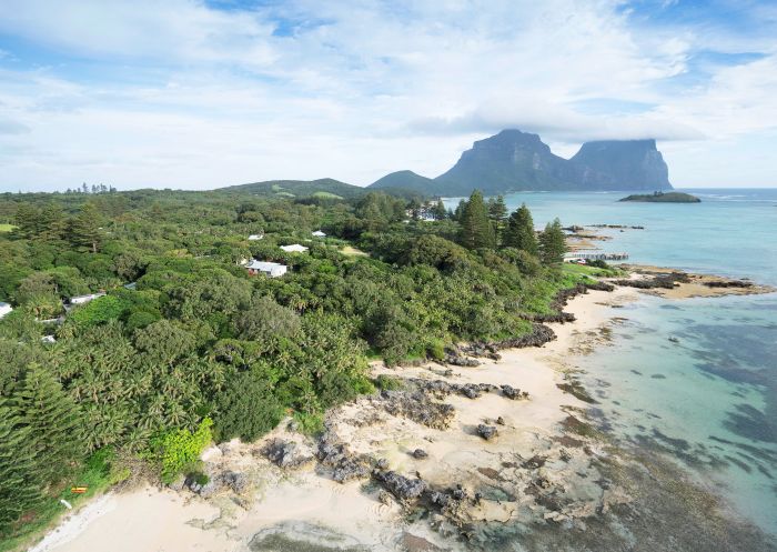 View of Arajilla Retreat, Lord Howe Island 