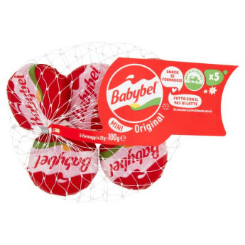 Babybel Mini Rosso Formaggio Pz.5 x Gr.20