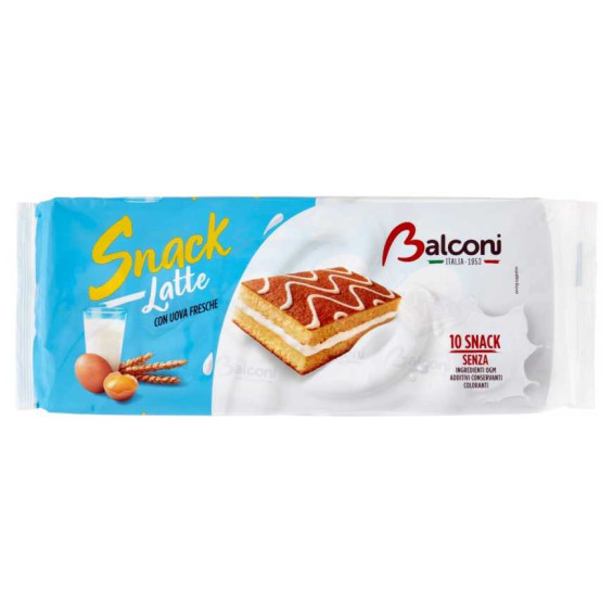 Balconi Snack Latte Gr.280 Pz.10