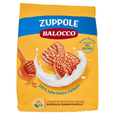 Balocco Biscotti Zuppole con Latte Fresco Italiano Gr.700