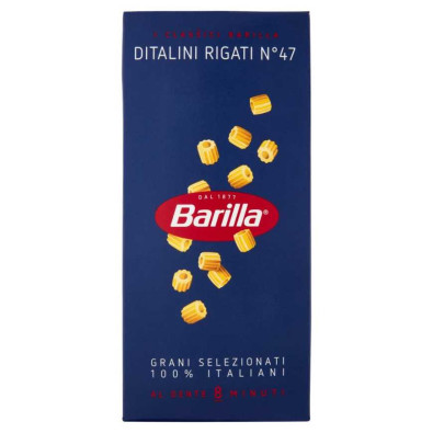 Barilla Ditalini Rigati N°47 Gr.500