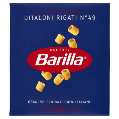 Barilla Ditaloni Rigati N°49 Gr.500