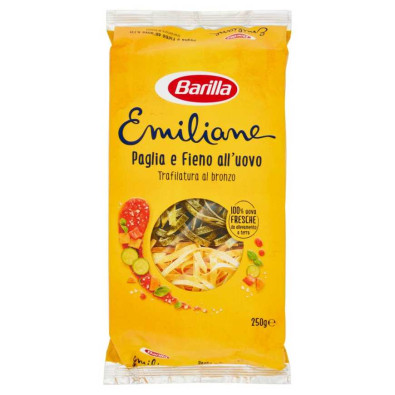 Barilla Emiliane Paglia e Fieno all'Uovo Trafilata la Bronzo N°171 Gr.250