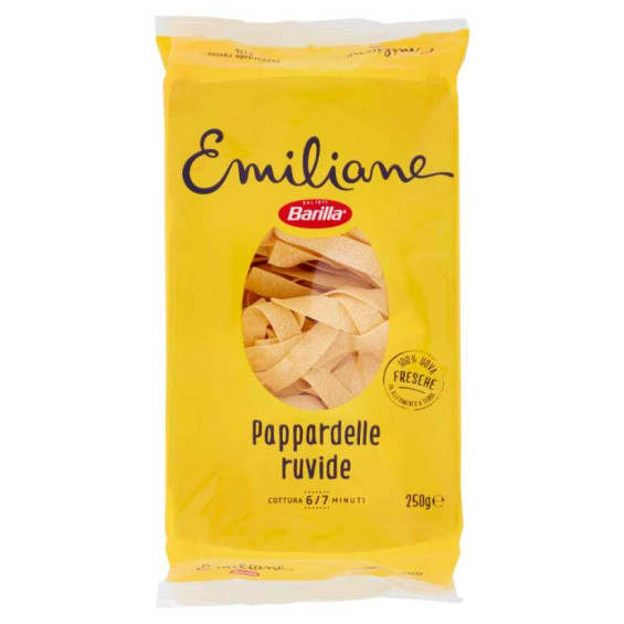 Barilla Emiliane Pappardelle Ruvide all'Uovo N°176 Gr.250