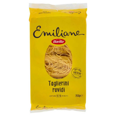 Barilla Emiliane Taglierini all'Uovo Trafilata al Bronzo N°173 Gr.250