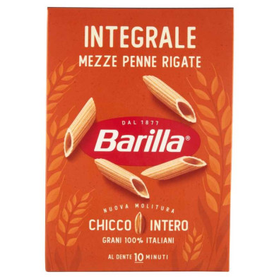 Barilla Integrale Mezze Penne Rigate Gr.500