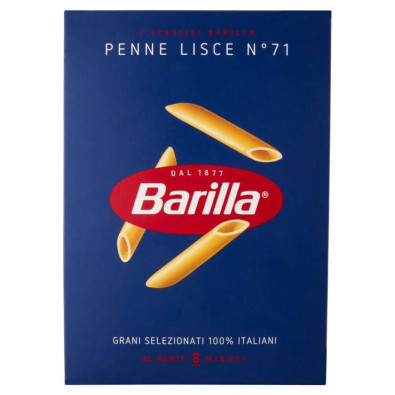 Barilla Penne Lisce N°71 Gr.500