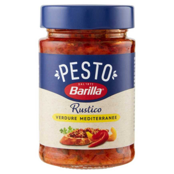 Barilla Pesto Rustico Mediterraneo Gr.200