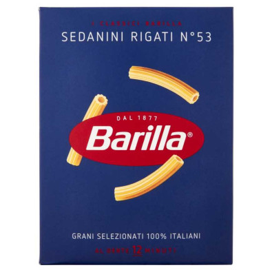 Barilla Sedanini Rigati N°53 Gr.500