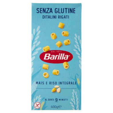 Barilla Senza Glutine Ditalini Rigati Gr.400