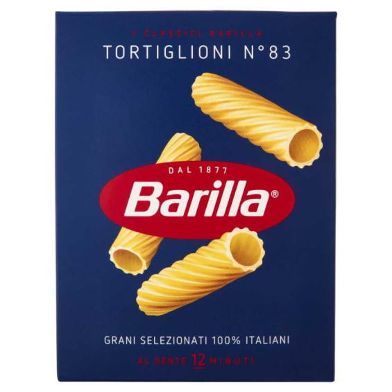 Barilla Tortiglioni N°83 Gr.500