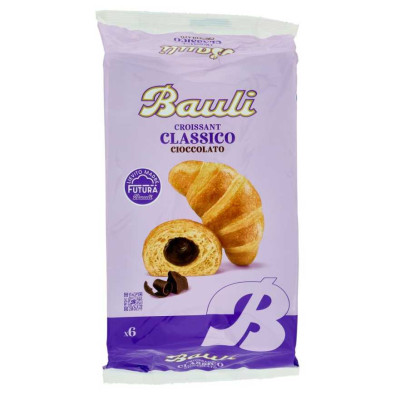 Bauli Croissant Classico Cioccolato Pz.6 Gr.300