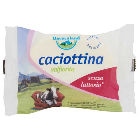 Bayernland Caciotta Valfiorita senza Lattosio Gr.220