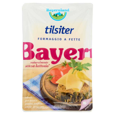 Bayernland Tilsiter Fette senza Lattosio Gr.100