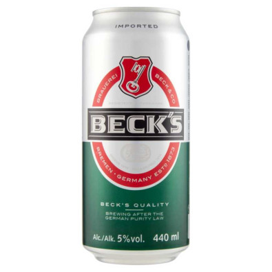 Beck's Birra tedesca in Lattina Cl.44