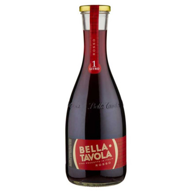 Bellatavola Vino Rosso Caraffa Lt.1 Vol.11°